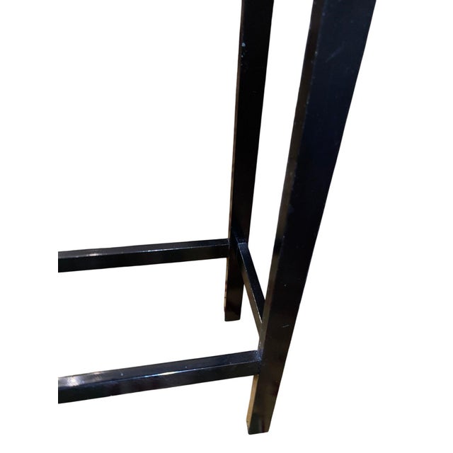 19th Century Italian Ebonized Cabinet With Inlaid Fitted Interior For Sale - Image 12 of 13