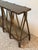 CB2 Cb2 Scissor Console Table For Sale - Image 4 of 12
