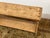 Early 20th Century Pine Wood Console Table With Display Shelf, Vintage For Sale - Image 5 of 12