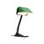 Metal Art Deco Model 52 Banker's Desk Lamp with Green Enamel Shade from Erpe, 1920s For Sale - Image 7 of 11