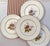1930s 1930s Copeland Spode Mansard Red Rose Cream Bone China Dinner Plates - Set of 4 For Sale - Image 5 of 18