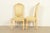 Karges French Regency Louis XVI Cream Lacquered Side Chairs or Dining Chairs, Pair For Sale - Image 12 of 16