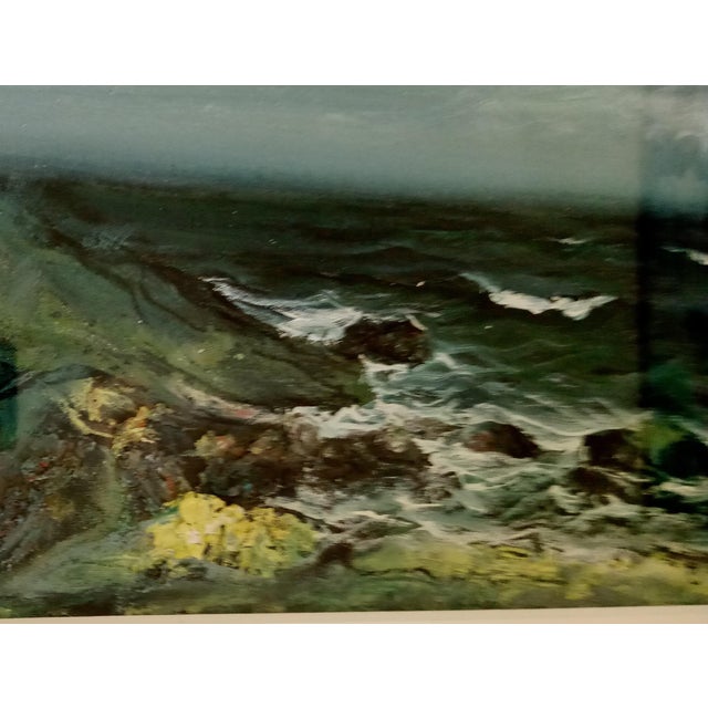 Artist/Surfer painted from sh byore what he was used to seeing from the waves!!