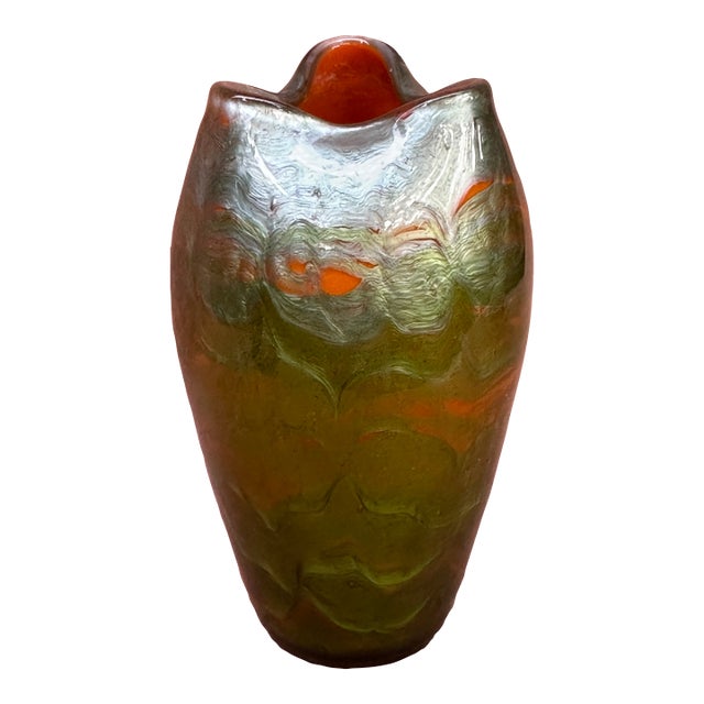 Art Nouveau Loetz Titania Cabinet Vase For Sale