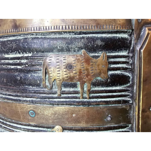 Wood Early 19th Century British Colonial India Brass-Mounted Wood Bucket For Sale - Image 7 of 13