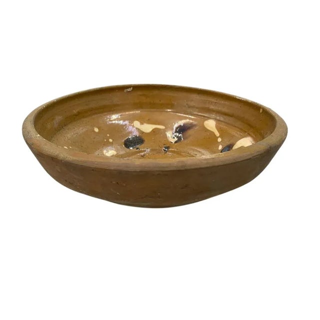 Antique Hungarian Folk Art Decorative Bowl For Sale In Los Angeles - Image 6 of 6