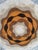 Vintage French Round Hand-Knotted Cogolin Rug, 1960s For Sale - Image 12 of 18