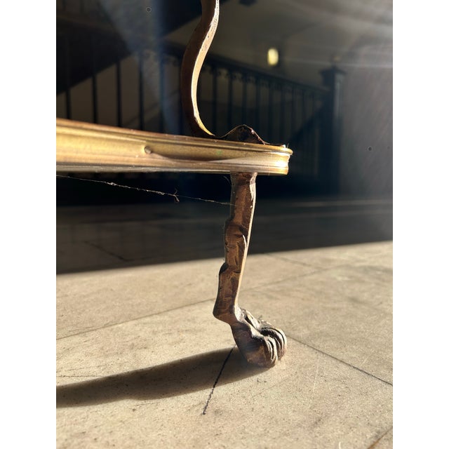 French 1940s Louis XV Style Two-Tiered Table For Sale - Image 3 of 12