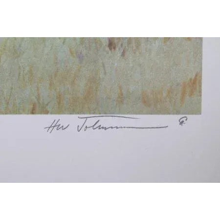 Artist: Harvey William Johnson, American (1921 - 2005) Title: Brush Buster Year: 1980 Medium: Lithograph, signed and...