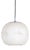 Opaline Glass Pendant Lamp from Peill & Putzler, 1960s For Sale