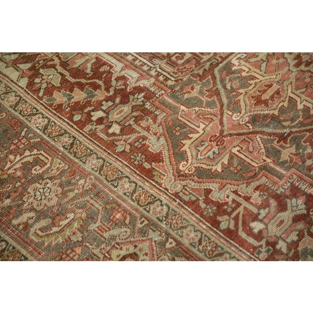 Vintage Distressed Heriz Rug - 8'3" X 12'6" For Sale - Image 12 of 15