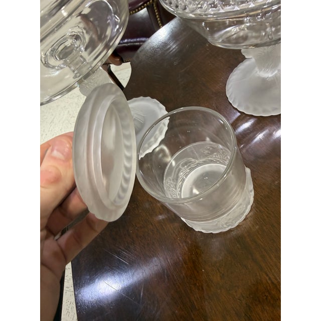 Antique Duncan & Miller “Three Faces England Lot of 3 Set For Sale - Image 12 of 12