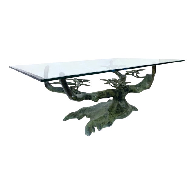 Hollywood Regency Bonsai Coffee Table by Willy Daro, Belgium, 1970s For Sale