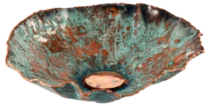 Hypomea Copper Bowl by Samuel Costantini