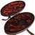 Metal Pair of French Lava Stone and Wrought Iron Tables, C. 1970 For Sale - Image 7 of 8