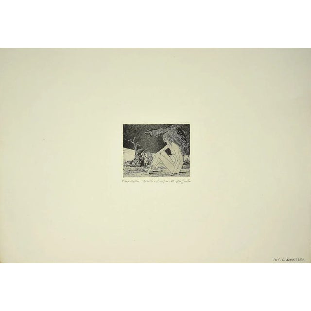 The Sibyl and the Border is an original Contemporary artwork realized in 1970 by the italian artist Leo Guida. Original...