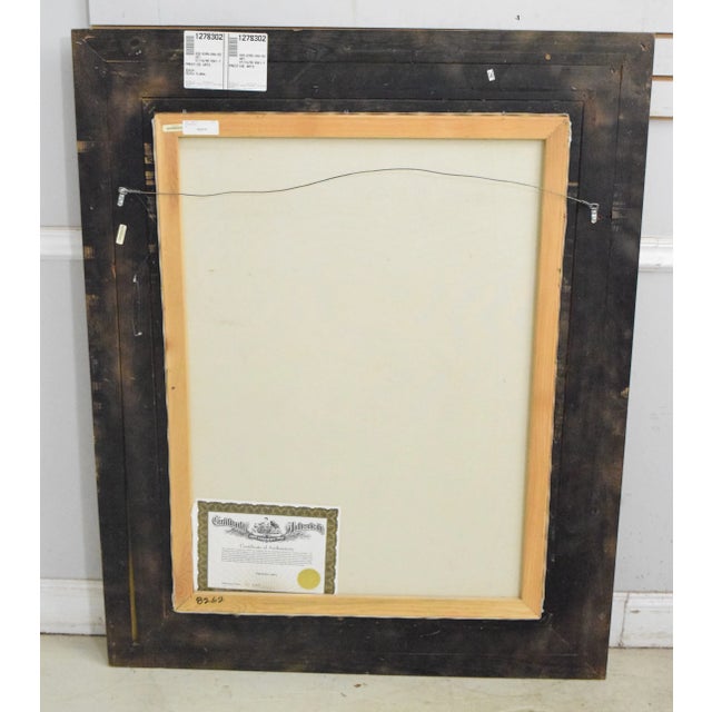 Age: Approx: 20 Years Old Details: Floral Still Life Quality Construction Quality Gold Finish Wood Frame Bright & Vibrant...