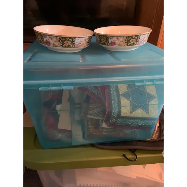 Mid 20th Century Mikasa Satsuma Branch Coupe Soup Bowls - a Pair For Sale - Image 5 of 9