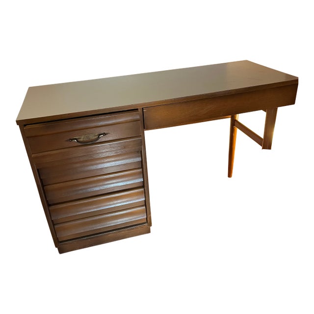 1960s Mid-Century Modern Desk American Martinsville For Sale