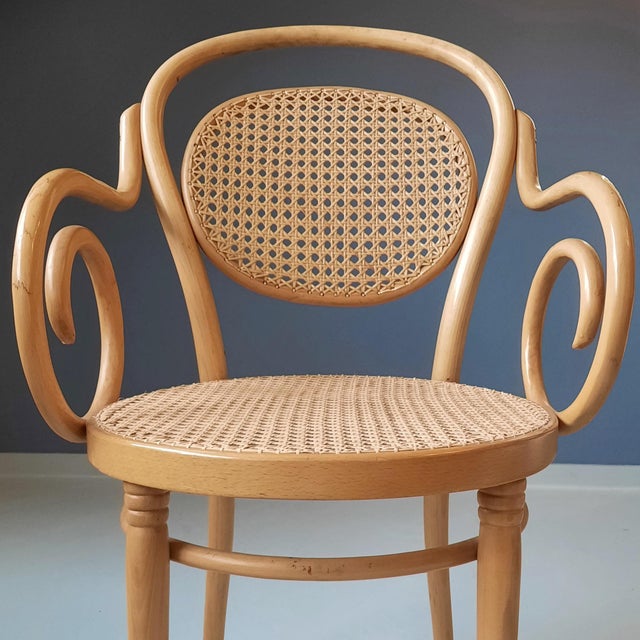 No. 11 Chair in Bentwood by ZPM Radomsko, 1960s For Sale - Image 4 of 8