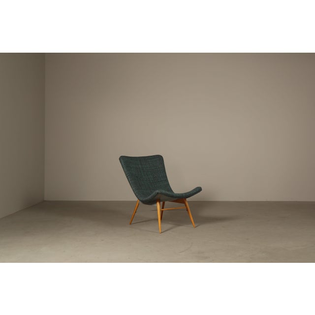 Lounge Chairs by Miroslav Navrátil for Český Nábytek, Former Czechoslovakia, 1950s, Set of 2 For Sale - Image 6 of 16