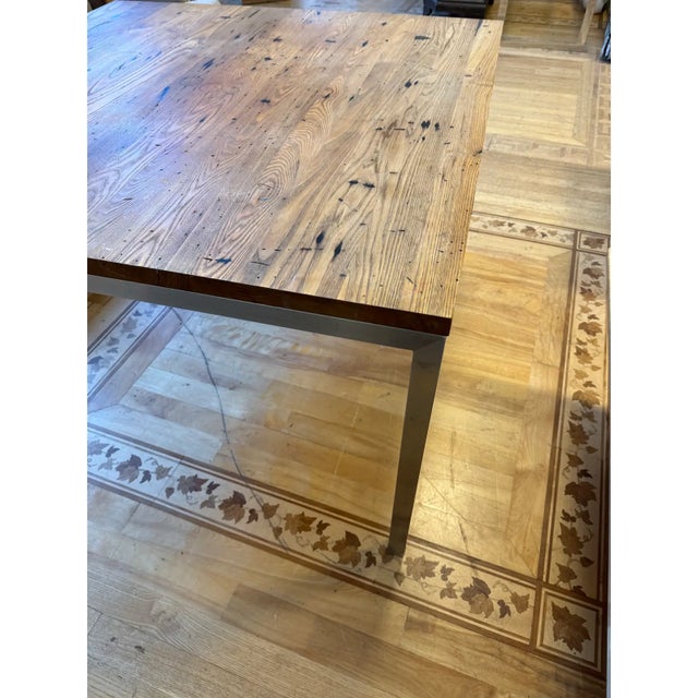 Paint Room & Board Parsons Custom Table For Sale - Image 7 of 11