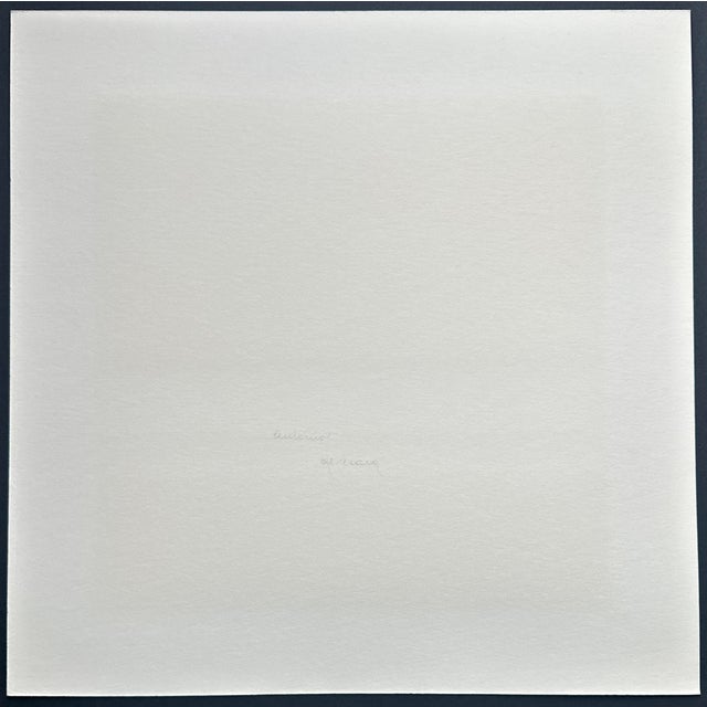 Antonio Calderara, Untitled, 1971, Color Screen Print For Sale - Image 4 of 5