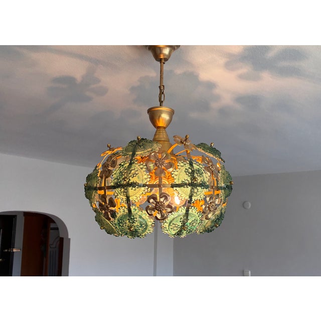 Looking for a unique teal glass chandelier or a statement turquoise pendant to elevate your space? Every vintage piece...