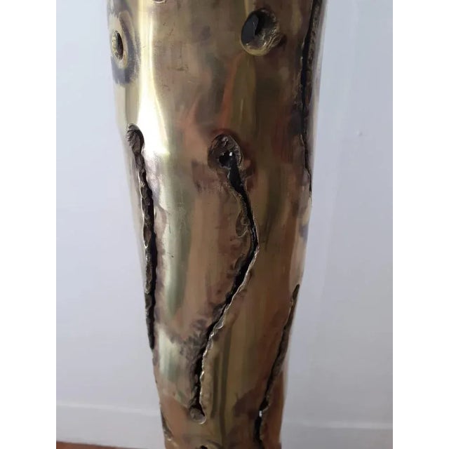 Sputnik Style Brass Floor Lamp For Sale - Image 13 of 16