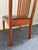 1990s Stickley 21st Century Collection Cherry & Leather Mission Dining Chairs- Set of 6 For Sale - Image 5 of 12