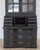 Black Swedish 18th Century Baroque Vitrine For Sale - Image 8 of 12