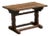 Antique Wabi Sabi Style Trestle Side Table in Oak For Sale