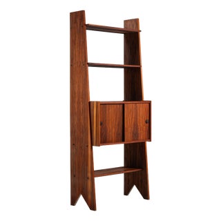 Italian Bookcase with Shelves and Storage, 1960s For Sale