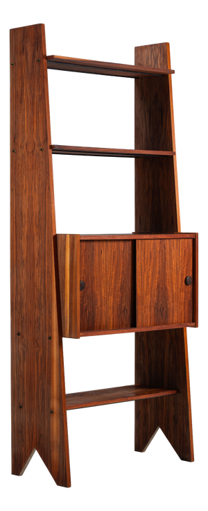 Italian Bookcase with Shelves and Storage, 1960s