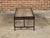 Contemporary Coffee Table Made with Antique Door Fragment on Custom Iron Base For Sale - Image 10 of 12