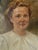 Modern Heinrich Pforr, Portrait of Irene Claus, née Rode, Oil Painting on Canvas For Sale - Image 3 of 12