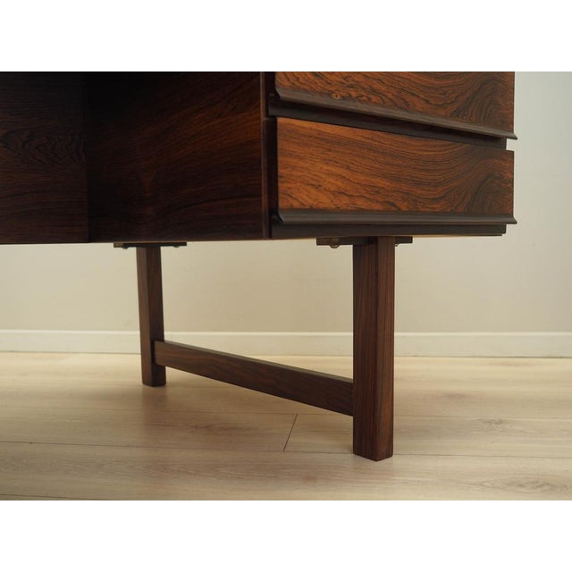 Danish Rosewood Desk, 1970s For Sale - Image 10 of 12
