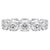 This Molina Eternity Band features 12 Oval diamonds with approximately 2.70 carat total weight set in platinum. Proudly...