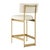Brass Apsley Gold Counter Stool For Sale - Image 8 of 10