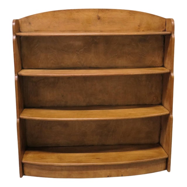 Vintage Bookcase in Golden Oak, 1960 For Sale