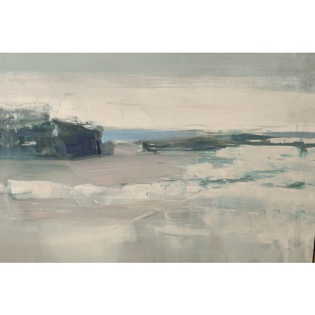Late 20th Century Abstract Ocean Landscape Painting, 'Off the Path' For Sale In Philadelphia - Image 6 of 18