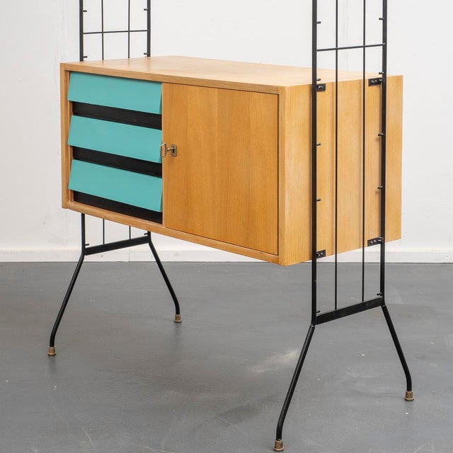 Freestanding Shelving System, 1960s For Sale - Image 17 of 18