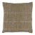 Organic Modern Woven Olive Textured Pillow For Sale