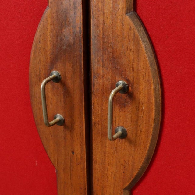 Wood Vintage Red Sideboard, 1960s For Sale - Image 7 of 11