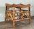 John McGuire Vintage Tiger Bamboo Slatted Stool Organic Modern McGuire Style For Sale - Image 4 of 8