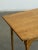 Antique Honey Oak Table With Center Drawer For Sale - Image 4 of 18