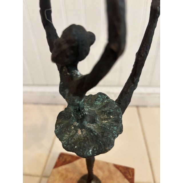 Maitland Smith Bronze of a Ballerina on a Book For Sale In Philadelphia - Image 6 of 14