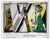 Roy Lichtenstein, Nude, Reflections on Interior with Girl Drawing, 1990, Paper For Sale
