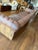 Animal Skin Restoration Hardware Modena Chesterfield Tufted Bench-Cushion Sofa For Sale - Image 7 of 11