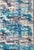 Abstract Vintage Rug in Modern Design in Shades of Blue, Gray, and Ivory 9'8 X 14'2 For Sale - Image 3 of 13